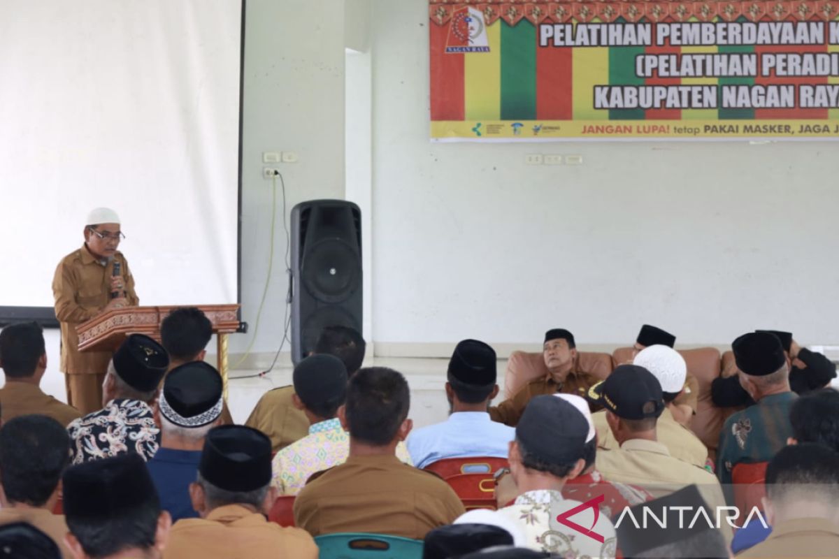 MAA Nagan Raya gelar pelatihan peradilan adat bagi mukim dan kepala desa