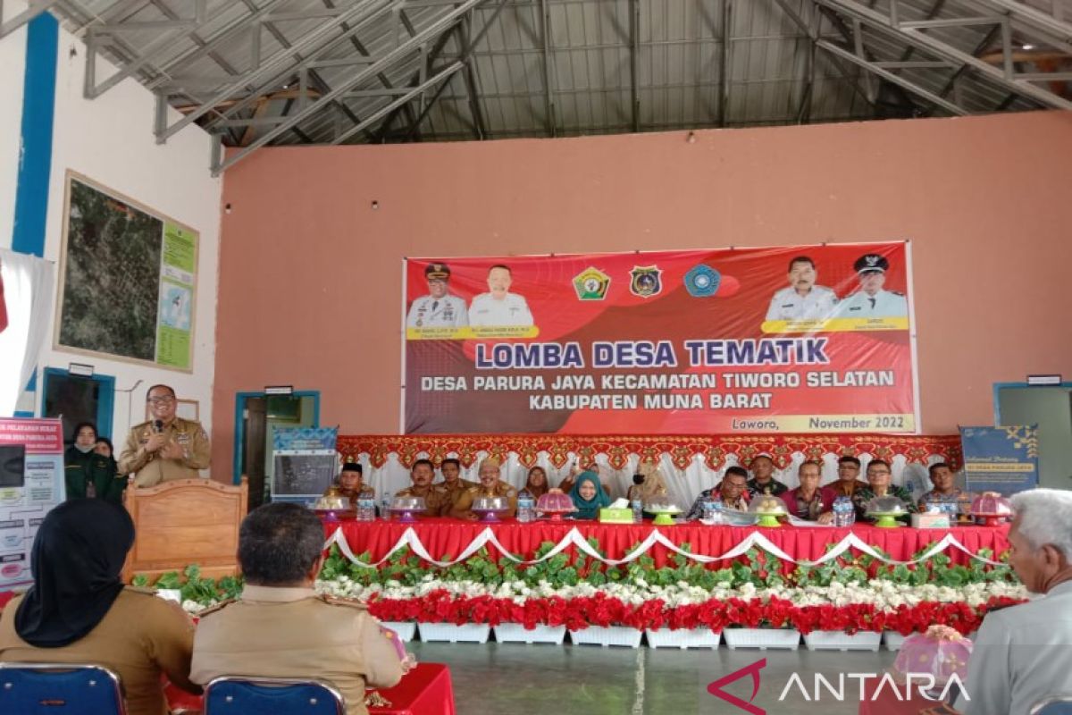 Penjabat Bupati Mubar sebut Desa Parura Jaya layak ikut lomba desa tematik