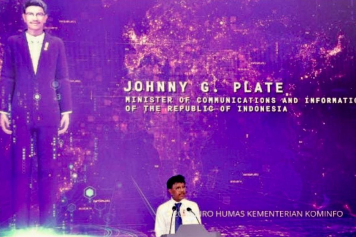 Bahaso hadirkan MetaHuman avatar Menkominfo di pembukaan DTE G20