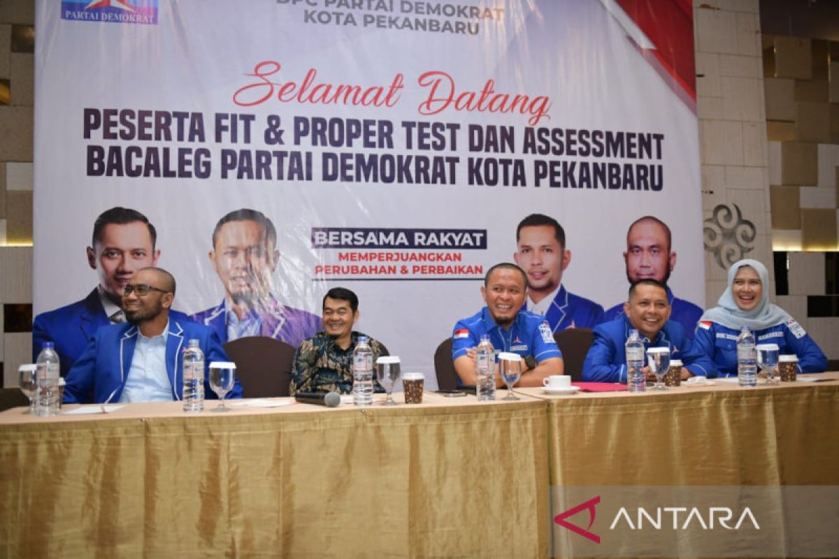 Demokrat Pekanbaru adakan uji kelayakan bacaleg 2024