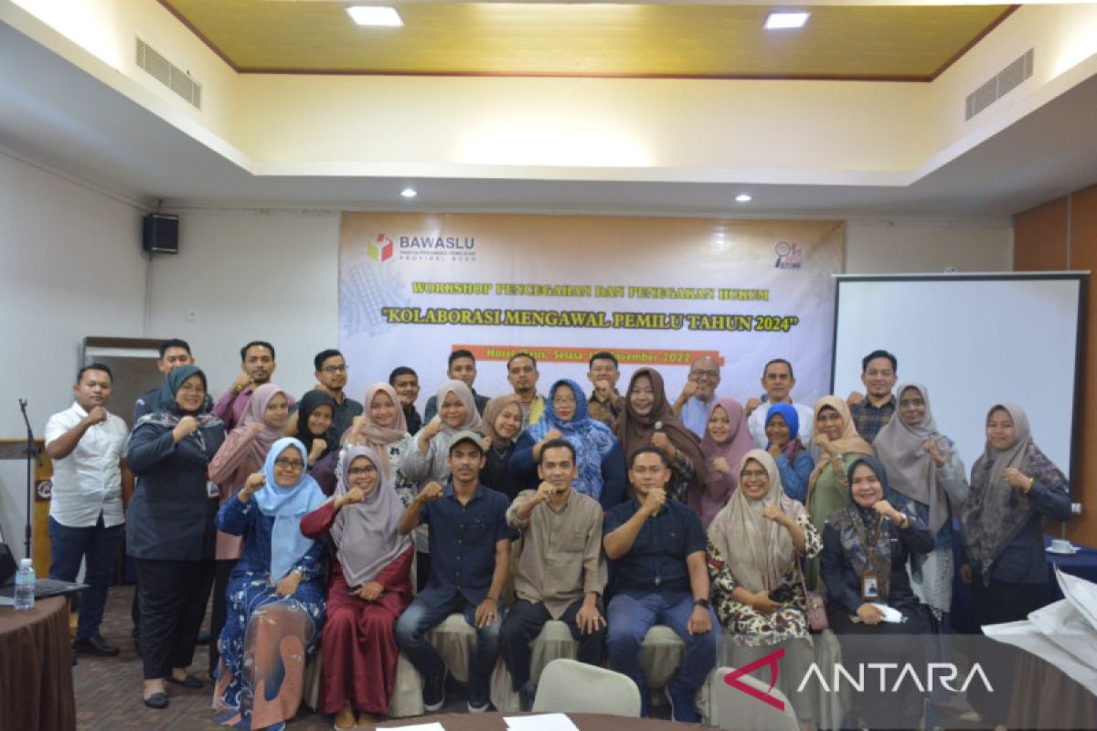 Panwaslih dan masyarakat sipil Aceh bentuk klinik hukum pemilu 2024