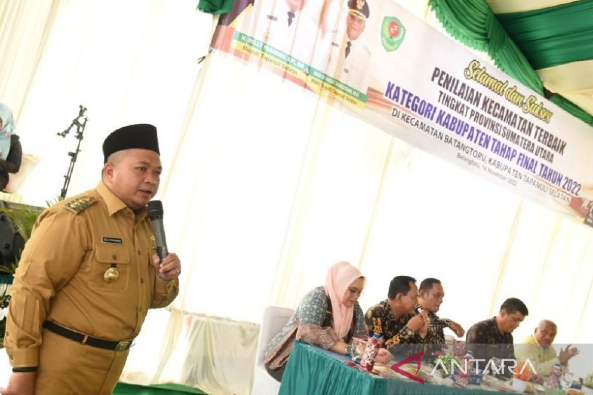 Batang Toru masuk nominasi enam besar kecamatan terbaik Sumut