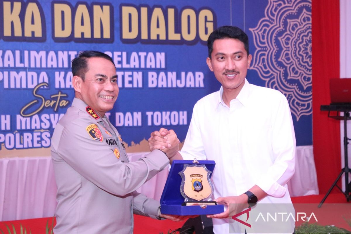 Bupati dukung program kerja Kapolda Kalsel