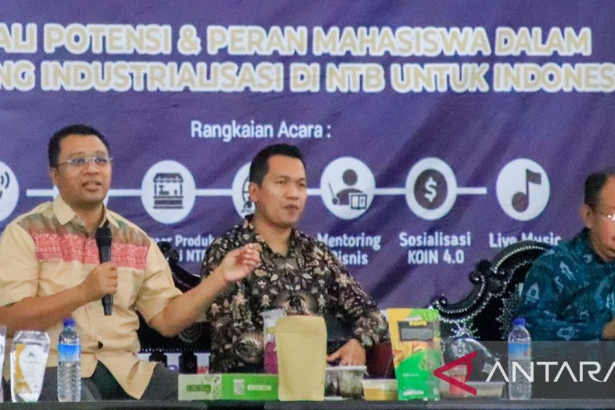 Gubernur NTB mengajak mahasiswa Unram bangun industrialisasi