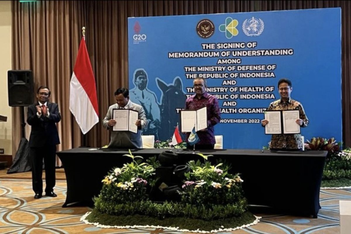 Indonesia, WHO ink MoU on multilateral training center, medical team