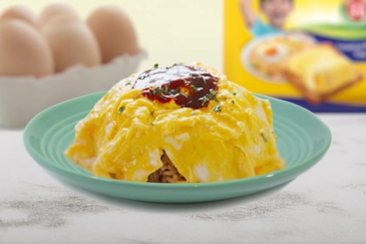 "Tornado egg" hingga "omurice", inspirasi sarapan sehat anak
