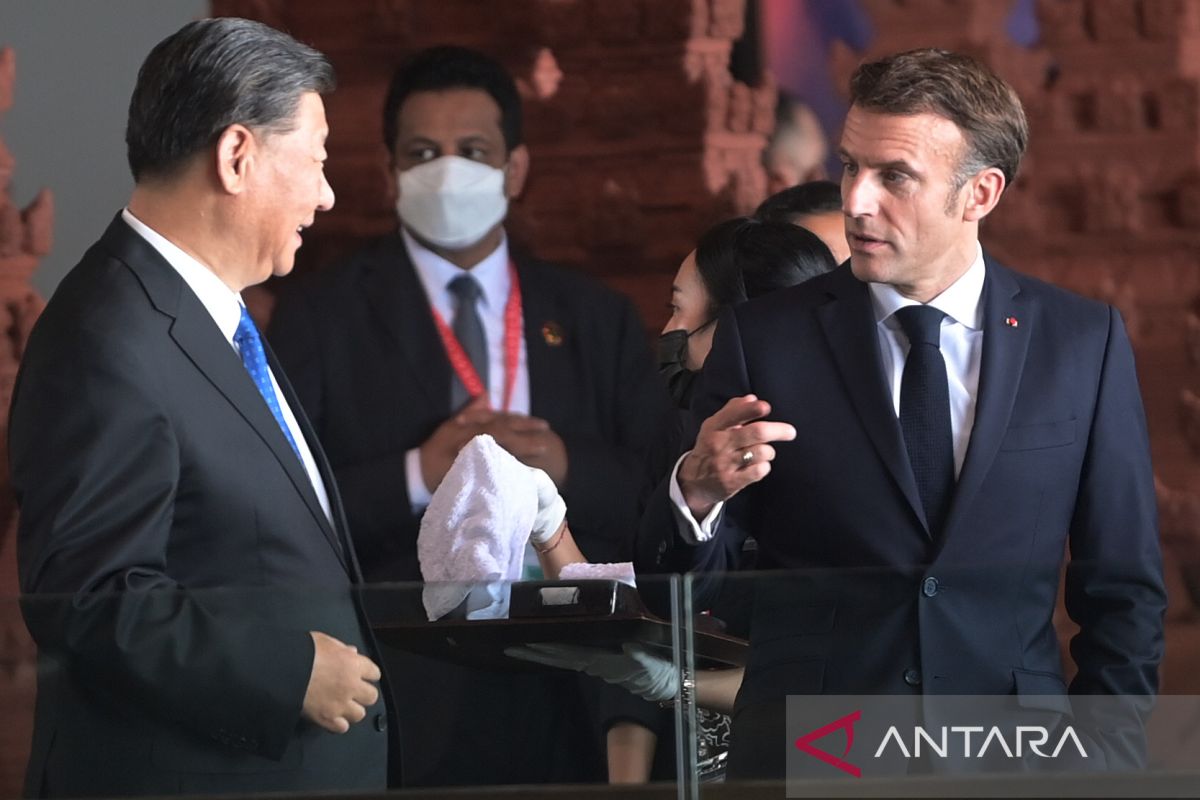 Xi Jinping dan Macron bertemu, berjanji atasi perbedaan