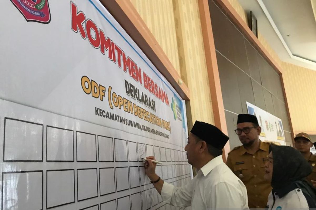 Suwawa jadi kecamatan pertama di Gorontalo yang deklarasikan Stop BABS