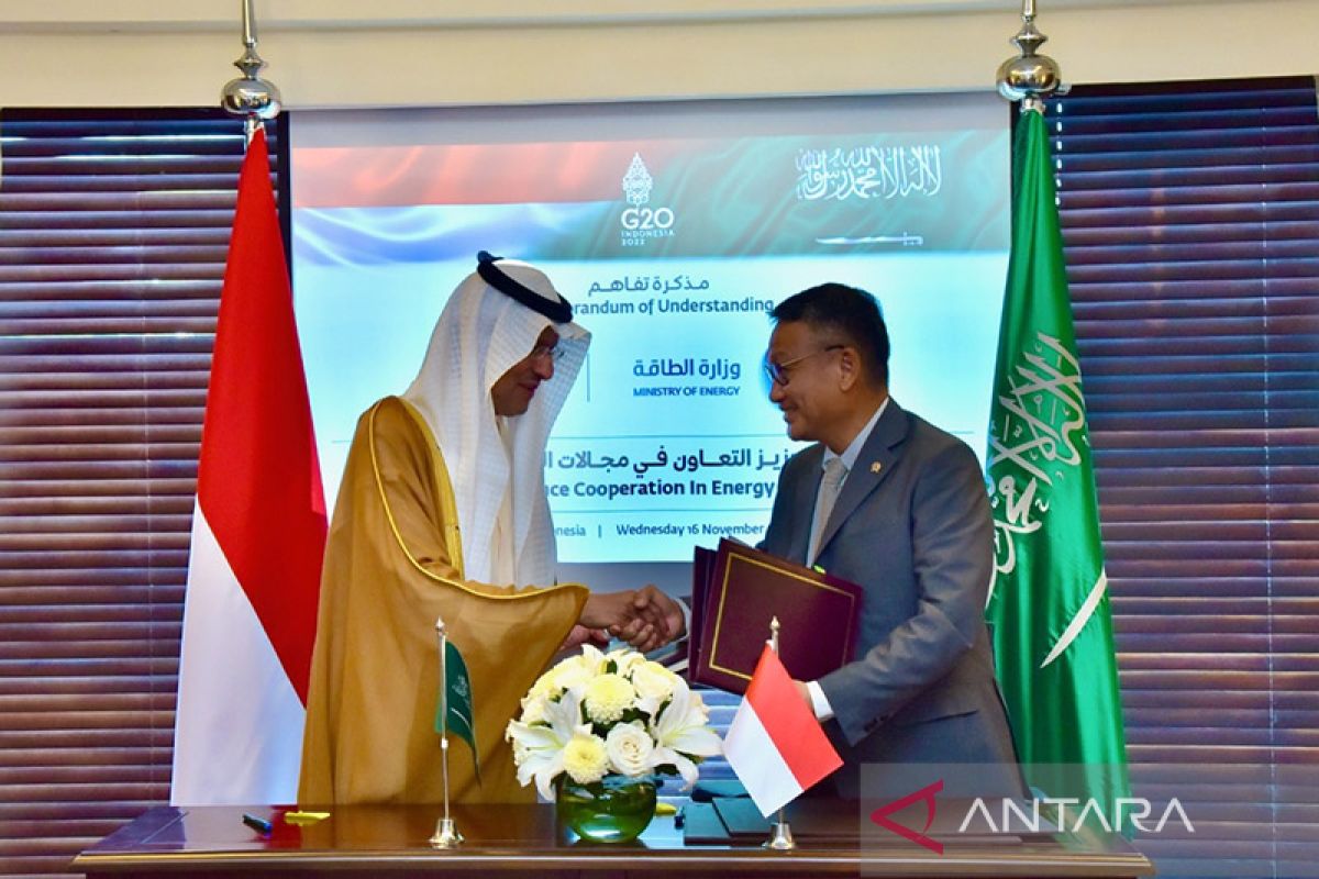 Indonesia-Arab Saudi sepakat pererat kerja sama bidang energi