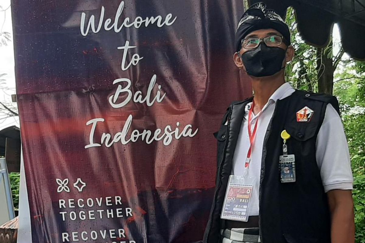 Dari Bali untuk dunia, pecalang dengan sukarela turut amankan KTT G20
