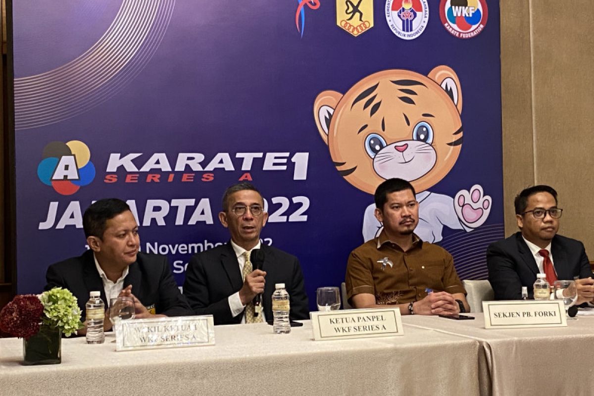 Karate 1 Series A Jakarta persiapan ke Kejuaraan Asia