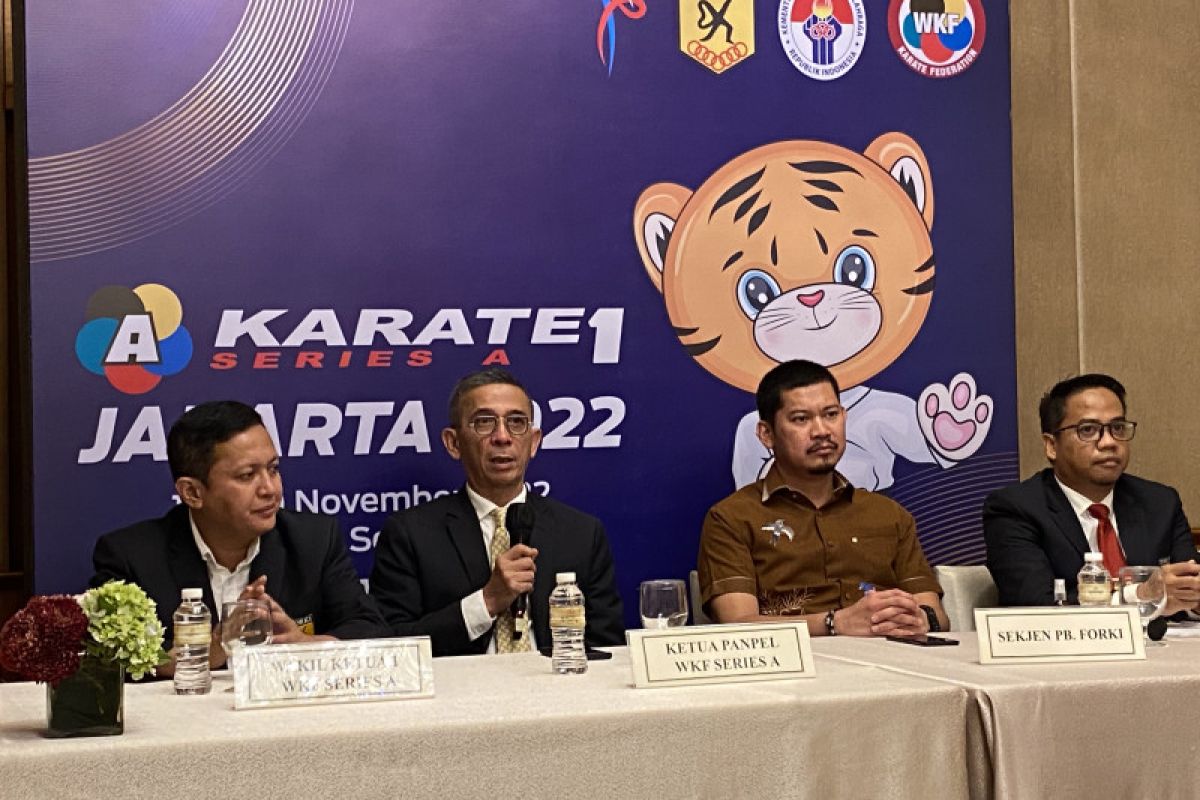 Jakarta tuan rumah seri kejuaraan karate dunia Karate 1 Series A