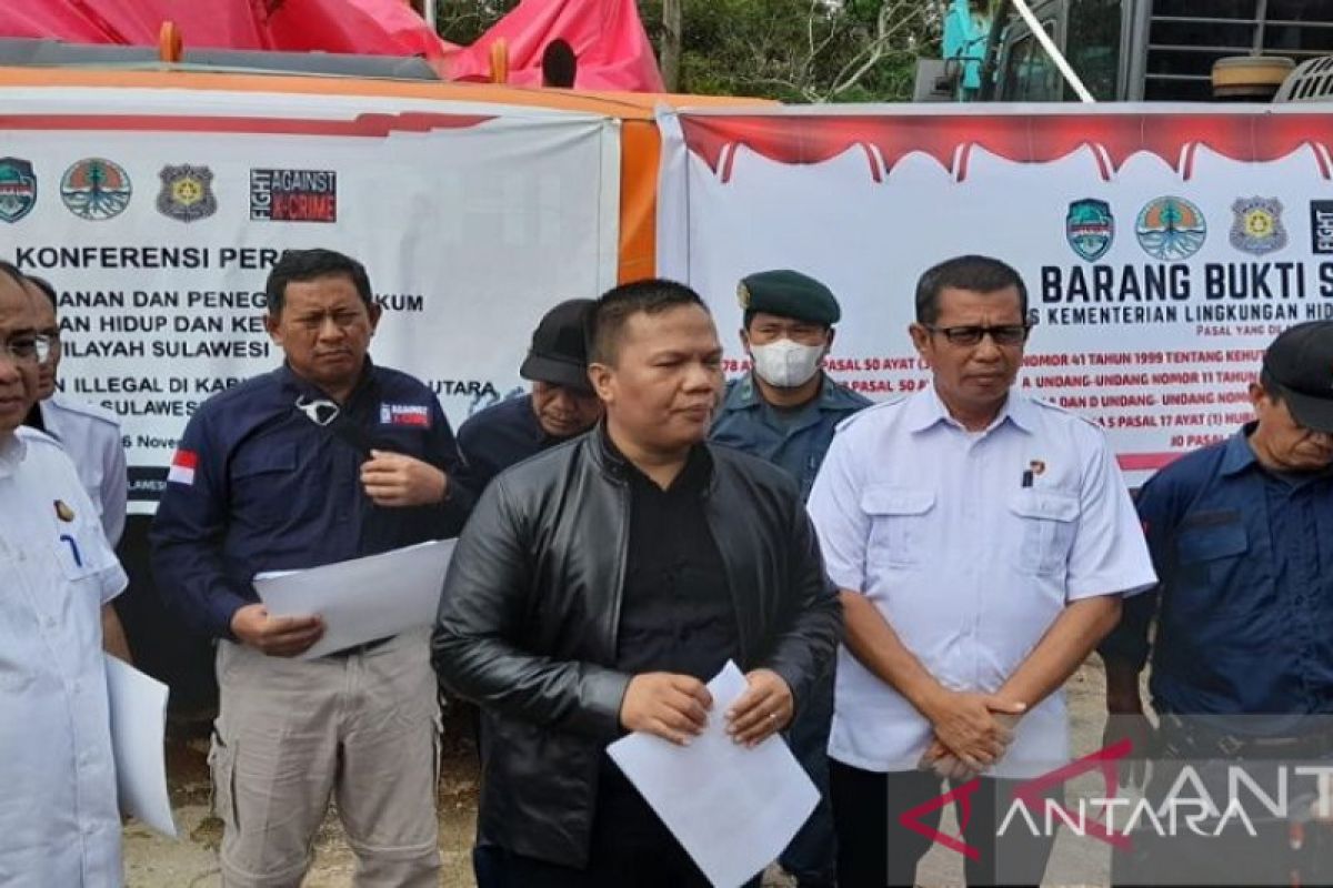 KLHK jerat penambang nikel ilegal di Sulawesi Tenggara