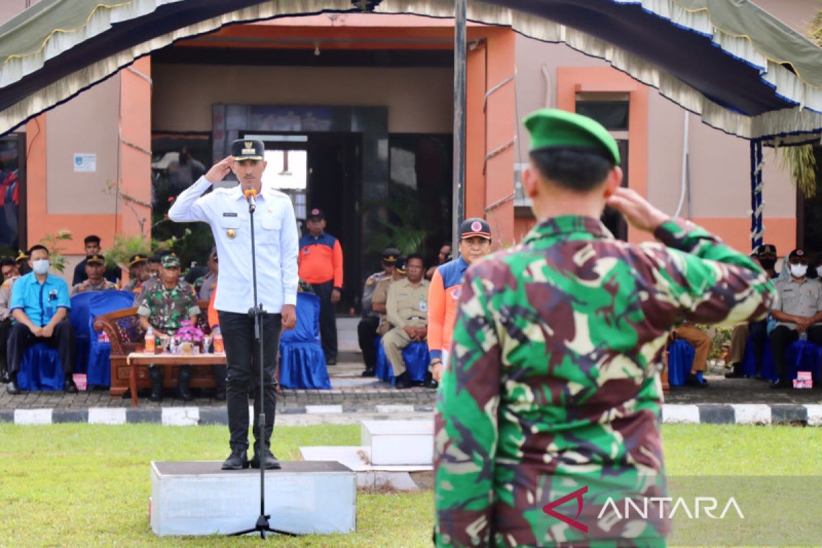 Bupati minta personel gabungan siaga hadapi bencana