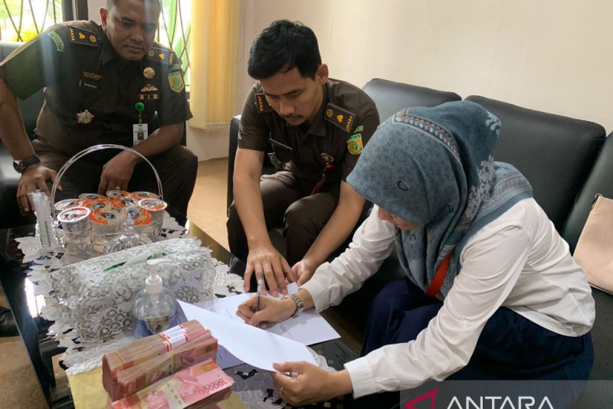 Terdakwa korupsi BUMDes di Aceh kembalikan kerugian negara Rp140 juta