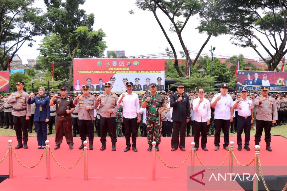 Bupati minta personel gabungan jaga netralitas di pilkades