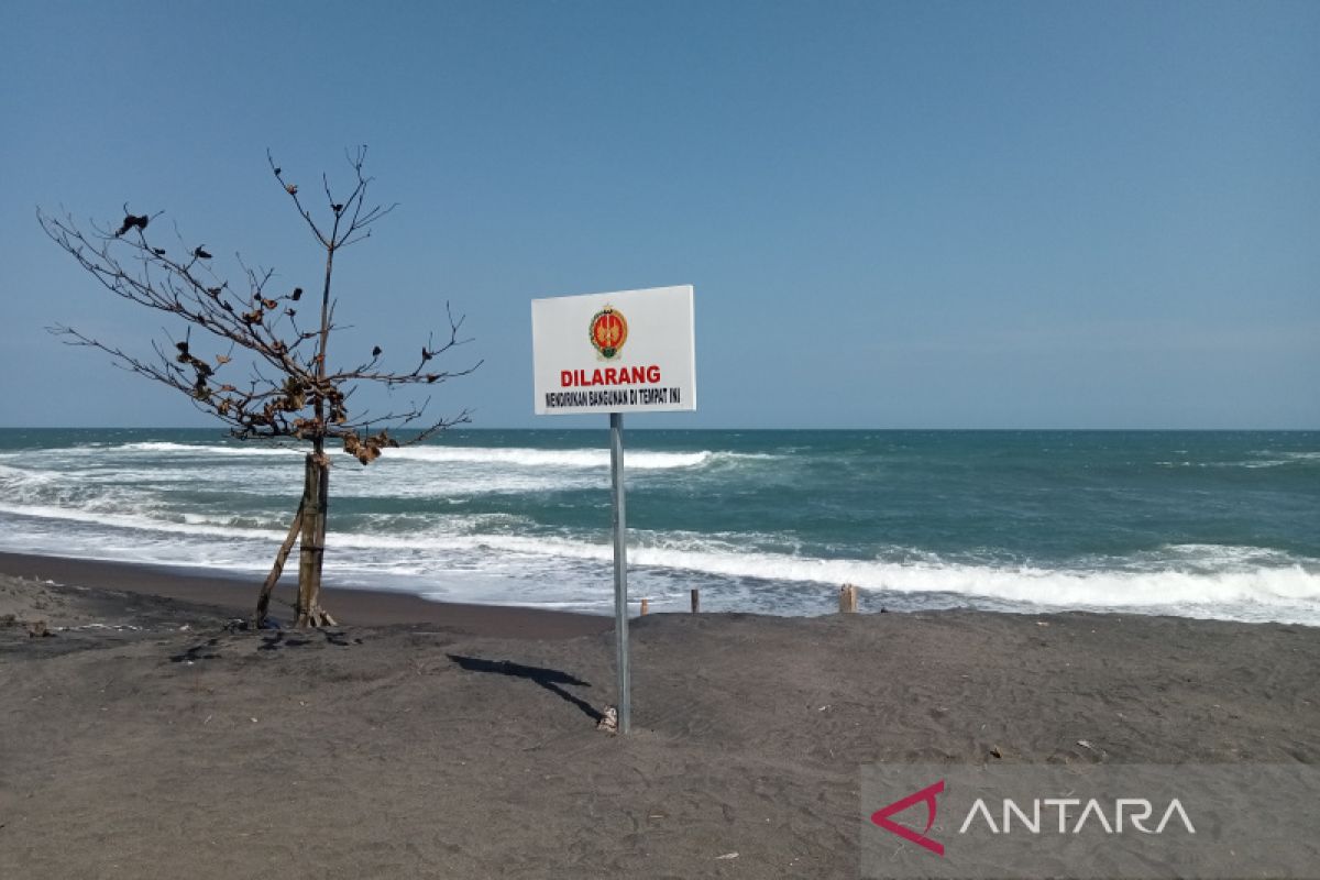 Warung kuliner di Pantai Depok Bantul bakal ditata sesuai garis sempadan laut