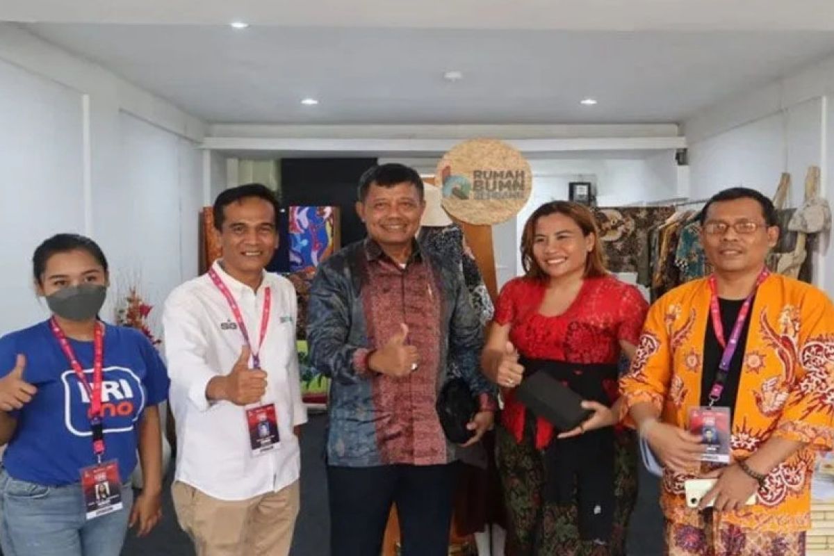 Menteri Erick Thohir promosikan produk lokal unggulan di Future SMEs Village