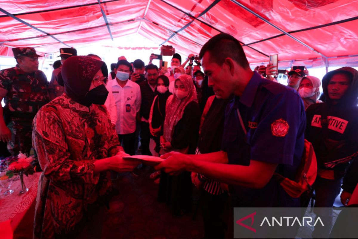 Mensos RI minta Pemkab Sukabumi tingkatkan antisipasi bencana longsor