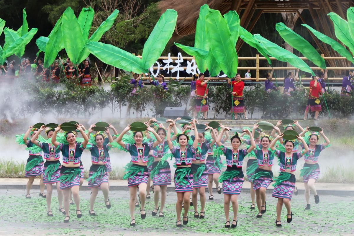 Kegiatan berdasarkan pengalaman "Rainforest and You" digelar di Wuzhishan