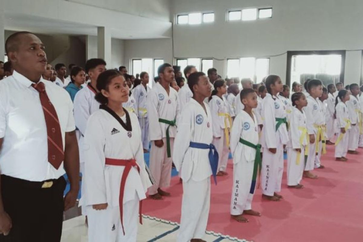 Pengcab Taekwondo Kaimana selenggarakan kejuaraan invitasi antar klub