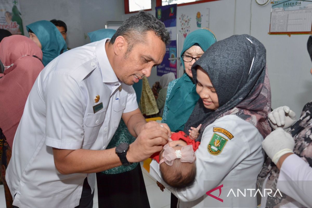 Kunjungi Posyandu, Pj wali kota tekankan pentingnya imunisasi di Sabang