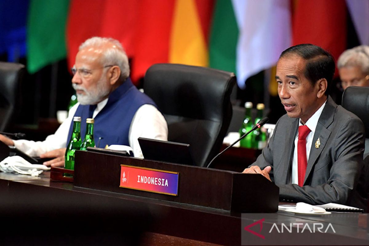Jokowi serukan hentikan perang dalam pembukaan sesi III G20
