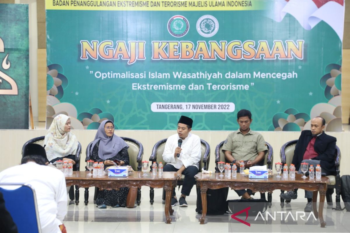 MUI Tangerang gelar mengaji kebangsaan cegah penyebaran ekstremisme-terorisme