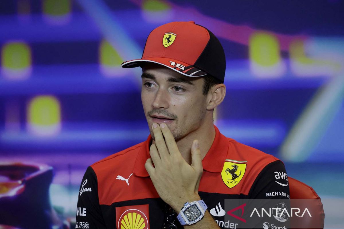 Leclerc sebut podium di GP Azerbaijan penting bagi Ferrari