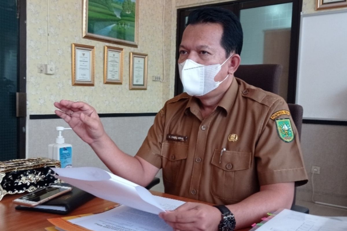 Kasus COVID-19 di Riau bertambah 50 orang per hari