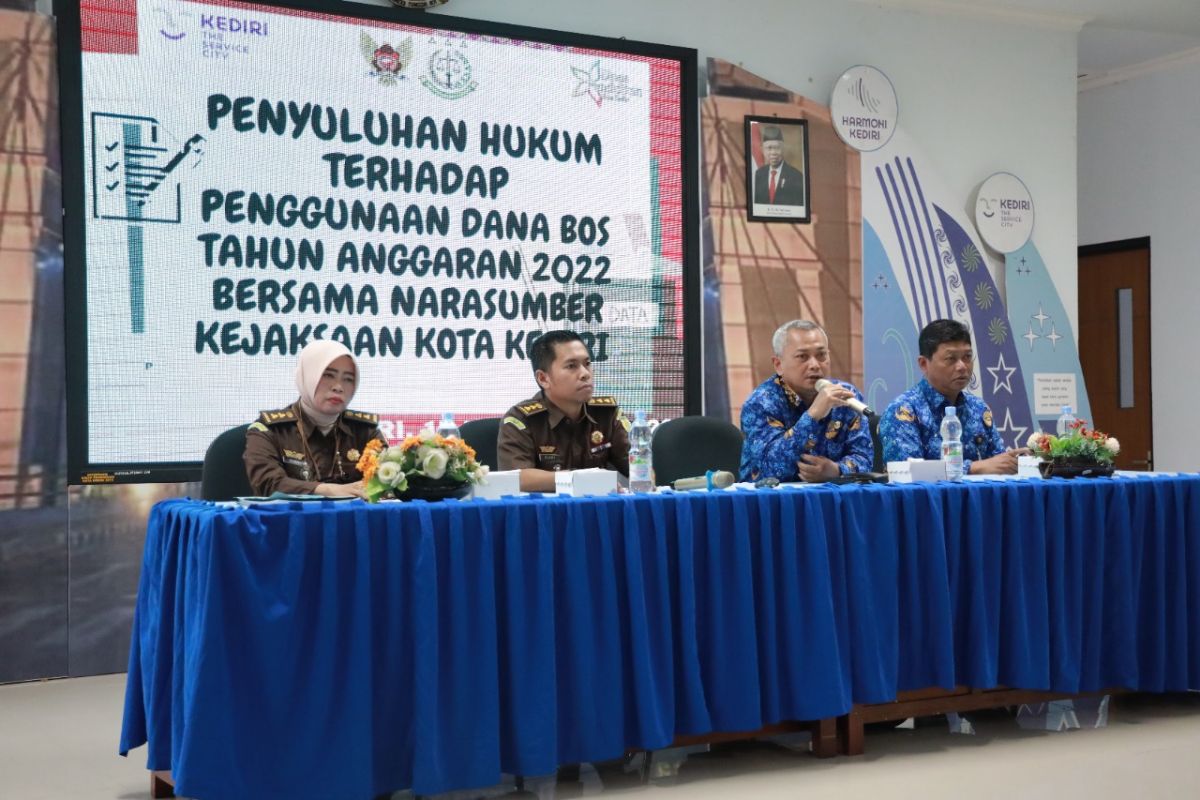 Pemkot Kediri gandeng Kejari edukasi hukum dana BOS