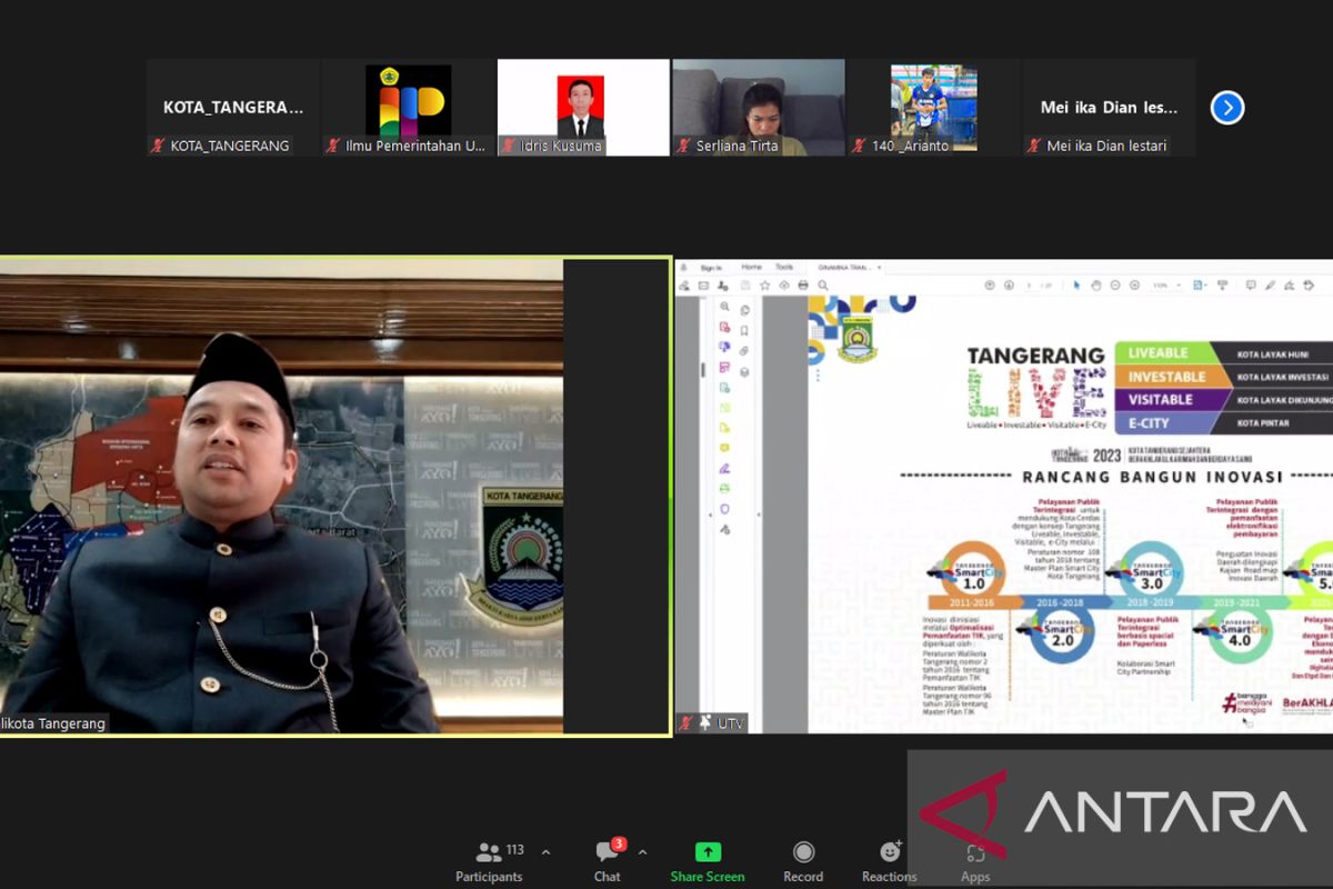 Wali Kota: Digitalisasi di Kota Tangerang bertujuan simplifikasi pelayanan