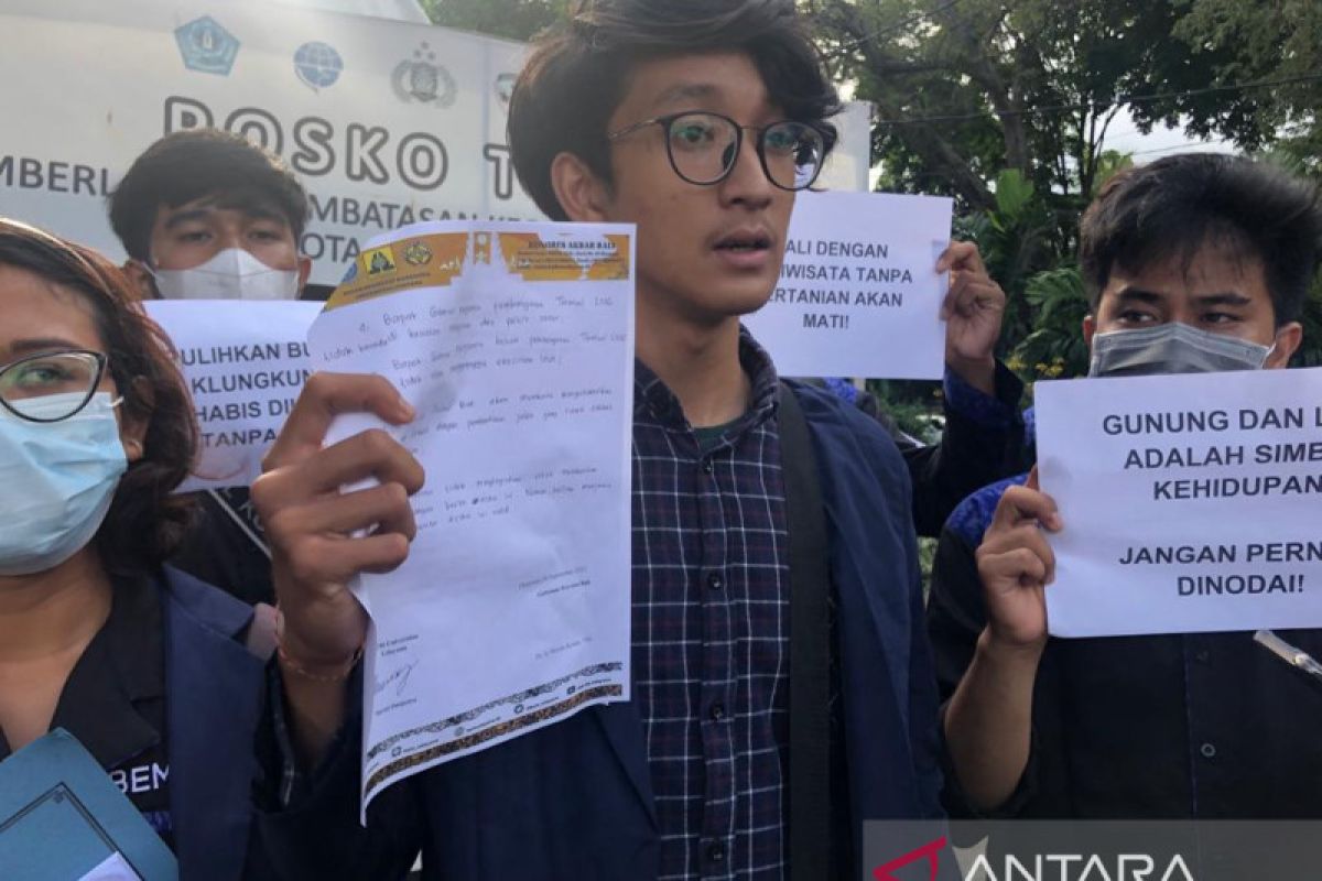 Ketua BEM Udayana menanggapi tuduhan menyebut dirinya provokator G20