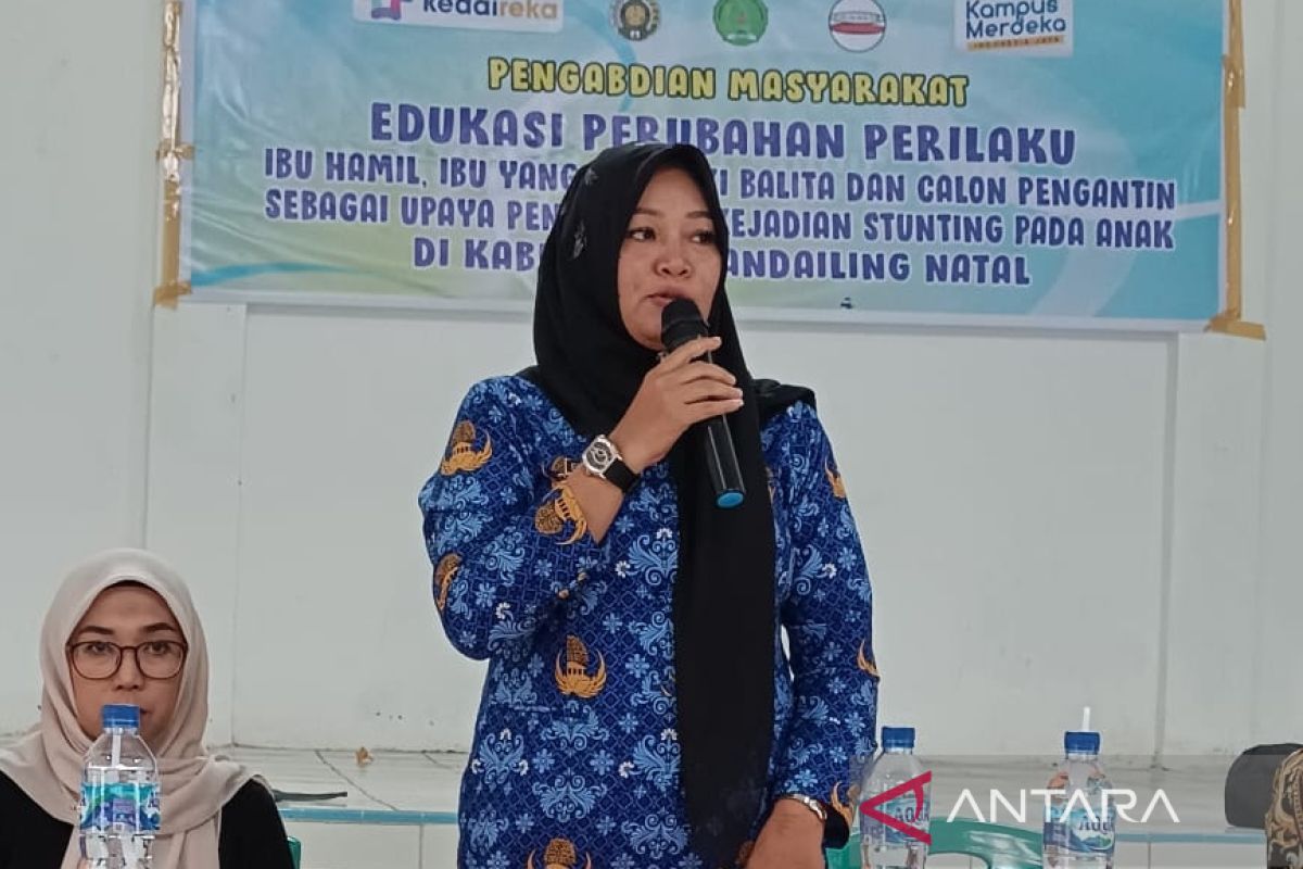 Dinas PPKB Madina edukasi masyarakat cegah Stunting pada anak