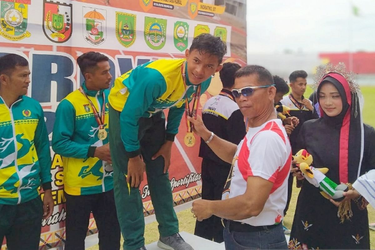 Porprov Riau, Kampar sabet juara umum cabang atletik
