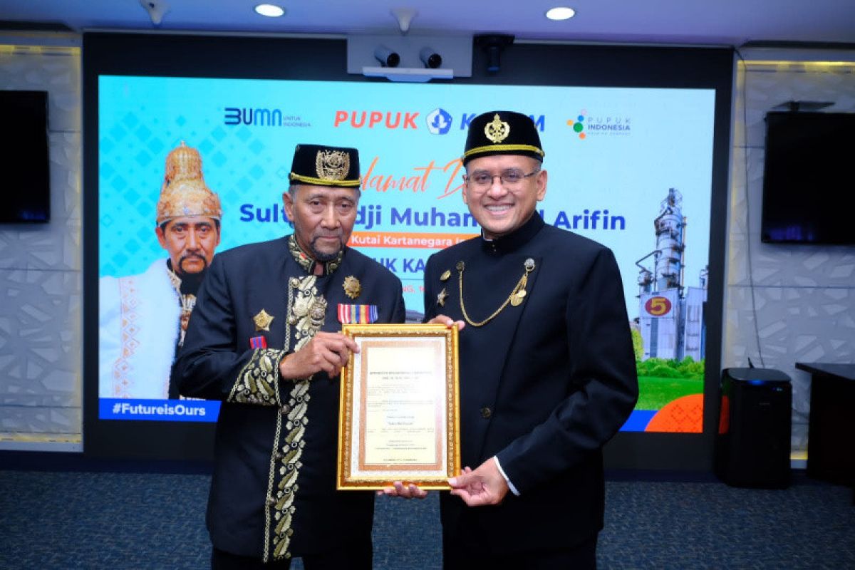 Sultan Kutai Kartanegara anugerahi Rahmad Pribadi gelar Raden Mas Pranata