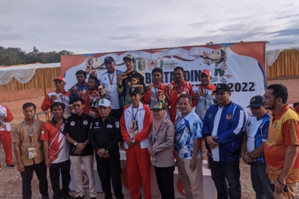 Porprov Riau, Bengkalis juara umum menembak