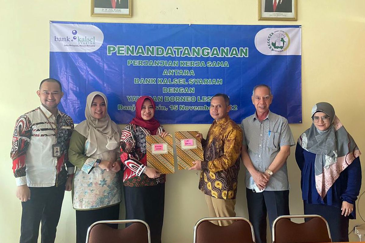 Bank Kalsel teken kerjasama pengelolaan dana Universitas Borneo Lestari