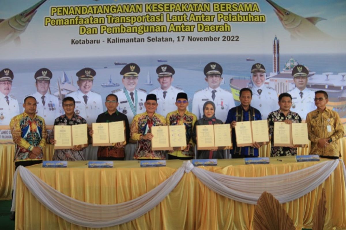 Pemkab Kotabaru teken MOU tol laut antar wilayah