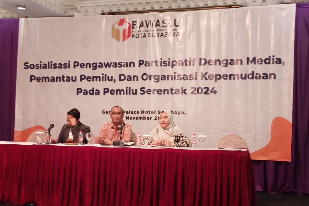 Bawaslu harapkan partisipasi aktif masyarakat Surabaya awasi Pemilu 2024