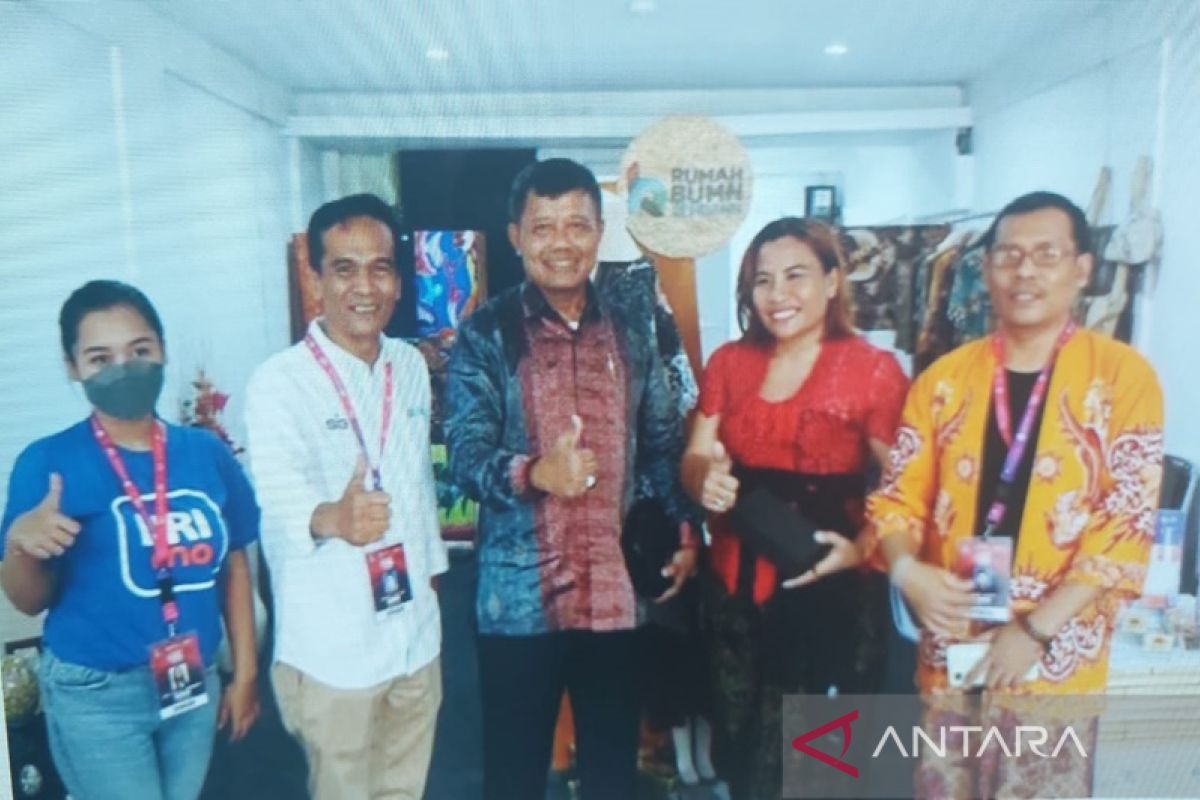 G20 Indonesia Menteri BUMN promosikan produk lokal unggulan di Future SMEs Village