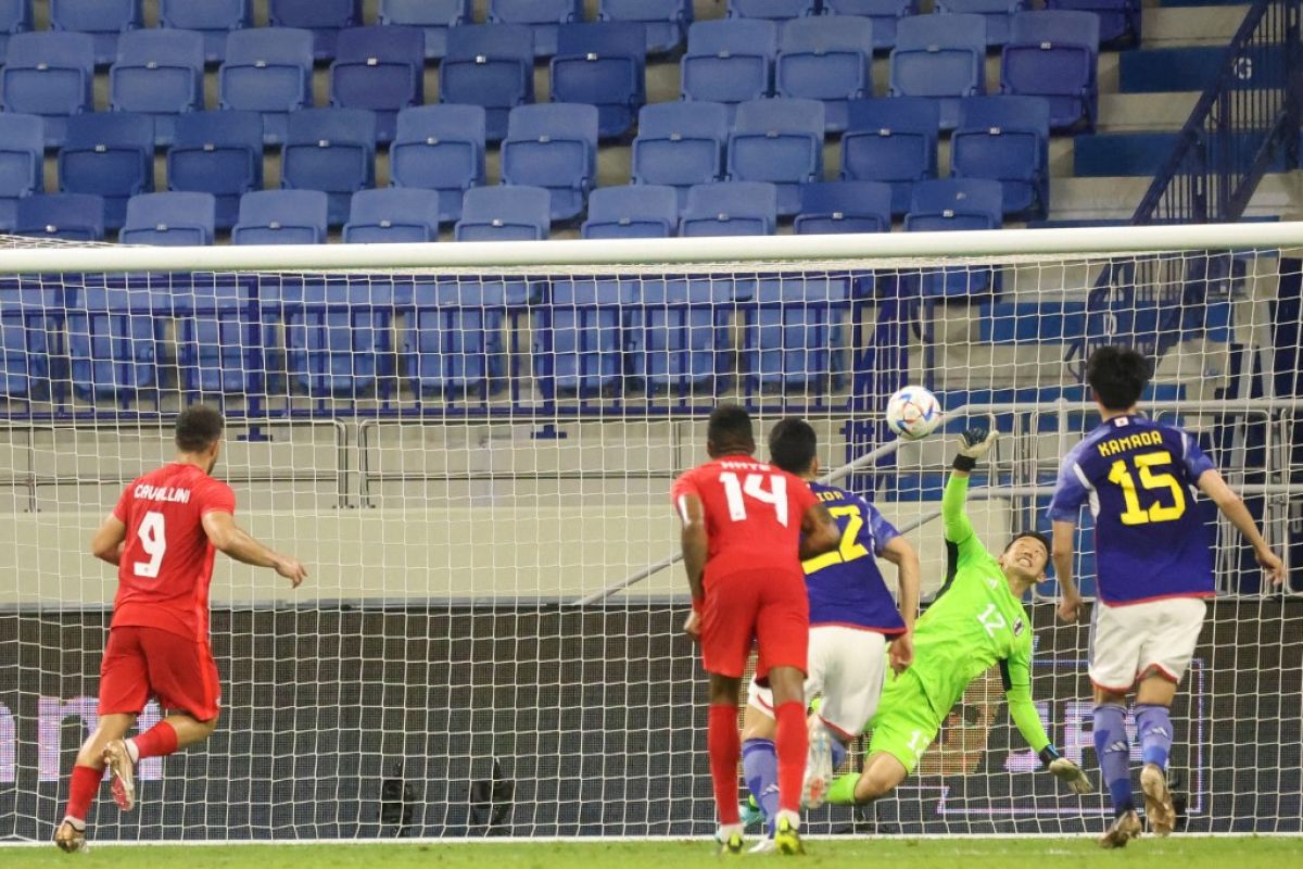 Pemanasan Piala Dunia, Jepang menyerah 1-2 kepada Kanada