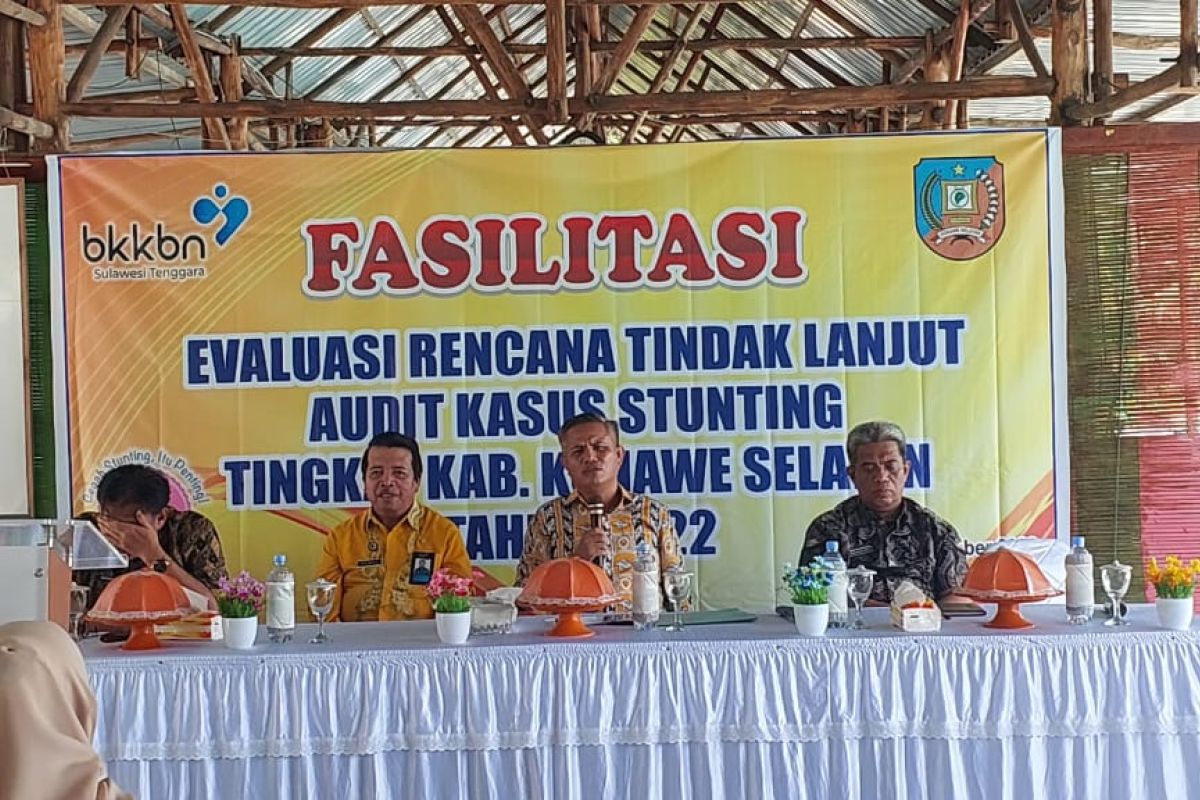 BKKBN Sultra Evaluasi Audit Kasus Stunting di Konawe Selatan