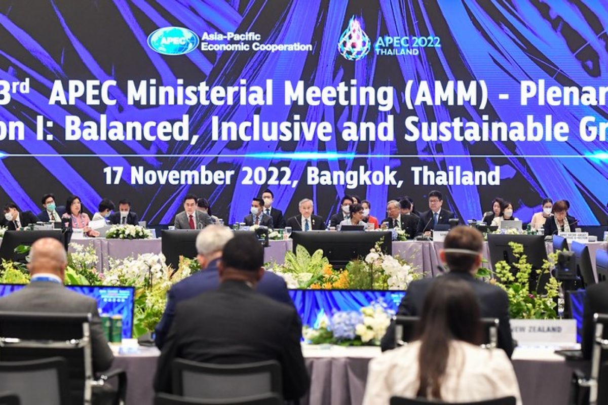 Pertemuan tingkat menteri APEC soroti pemulihan inklusif berkelanjutan