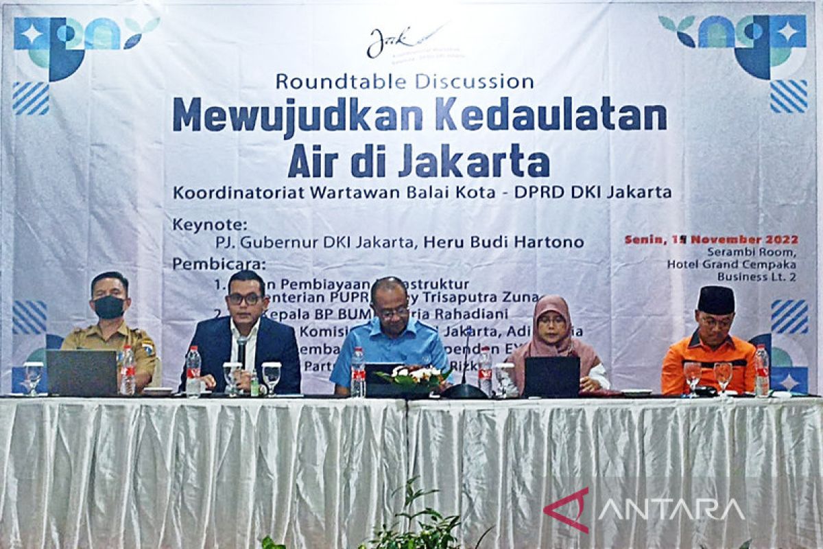 PUPR sebut keterbatasan dana jadi tantangan penyediaan air minum DKI