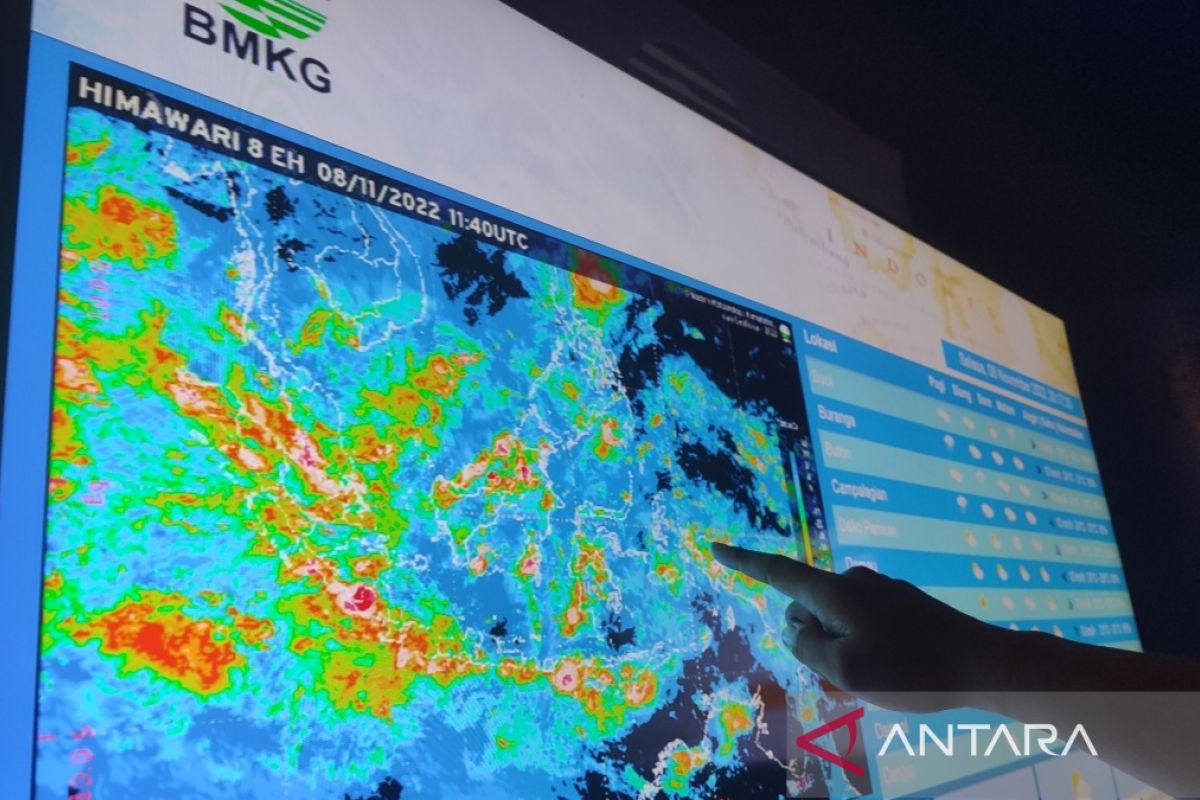 Sebagian wilayah Indonesia diprakirakan berawan