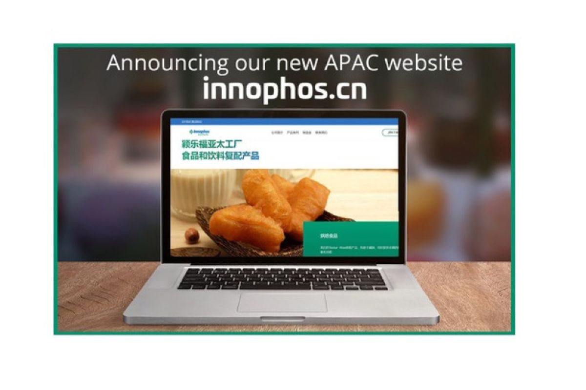 Innophos luncurkan situs web baru untuk pasar makanan & minuman Asia Pasifik