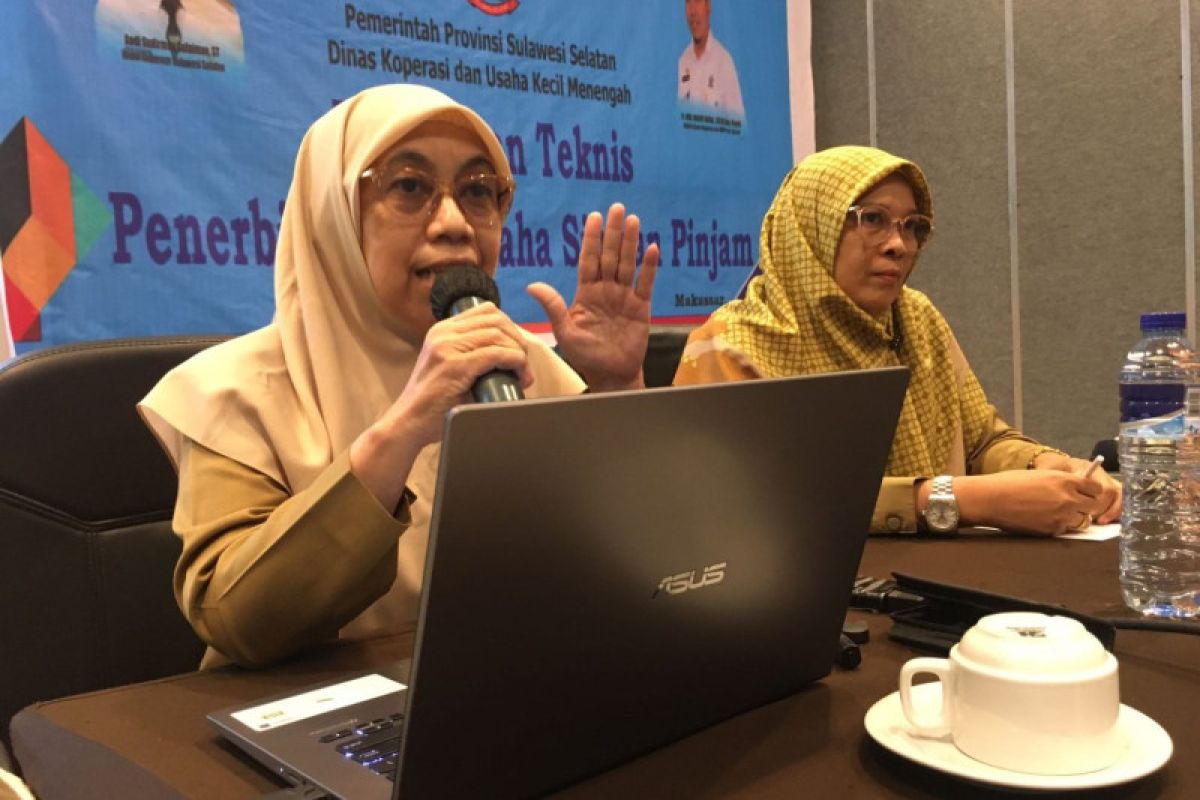 Diskop UKM Sulsel sosialisasikan Izin Usaha Simpan Pinjam