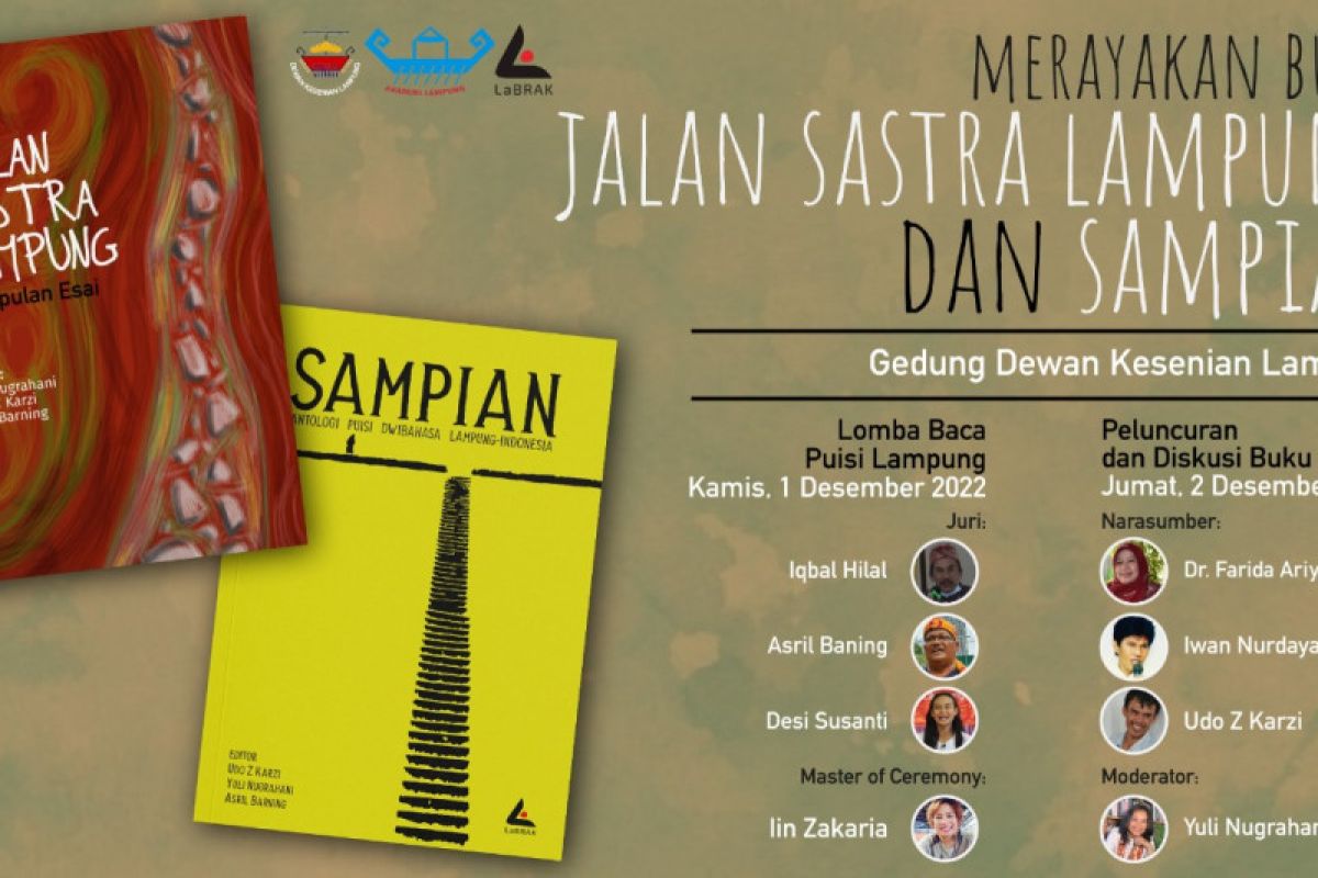 Komite Sastra Dewan Kesenian Lampung, taja lomba baca puisi Bahasa Lampung