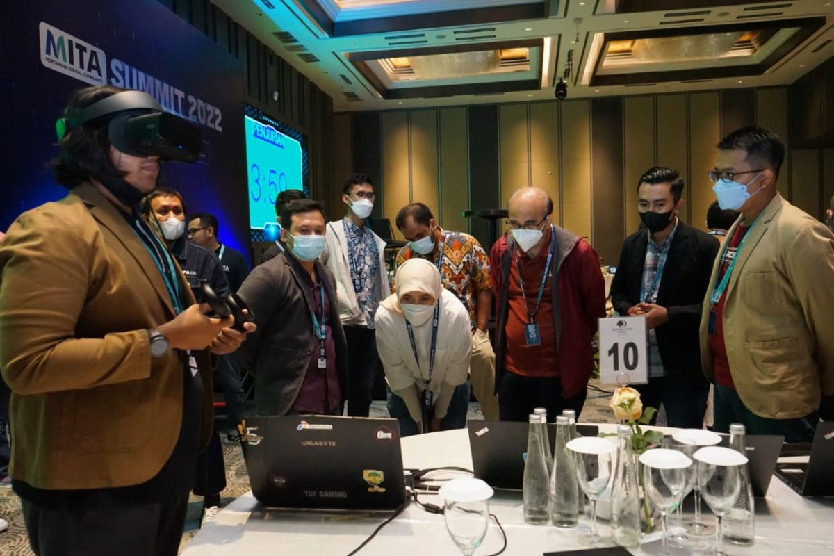 Perwira Kilang Cilacap kenalkan teknologi metaverse di forum Pertamina Digital